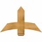 Ekena Millwork Bellingham Rough Sawn Timber Gable Bracket, Western Red Cedar, 36"W x 23"H x 2"D x 6"F, 15/12 Pitch GBW036X23X0206BEL00RWR - alternate 1